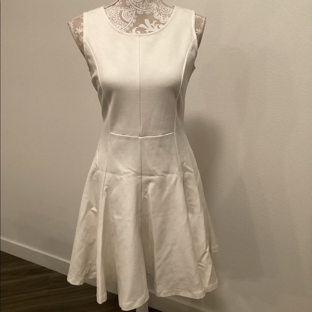 White classy dress